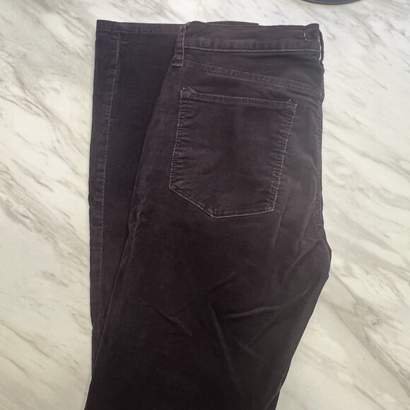 Gap 1969 Baby Boot Dark Brown Corduroys in Size 28R - Picture 1 of 16